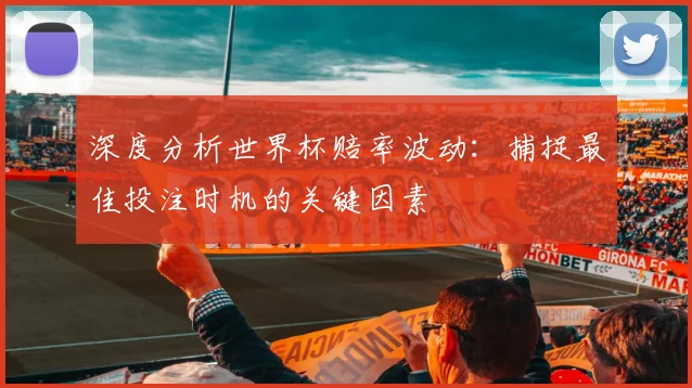深度分析世界杯赔率波动：捕捉最佳投注时机的关键因素